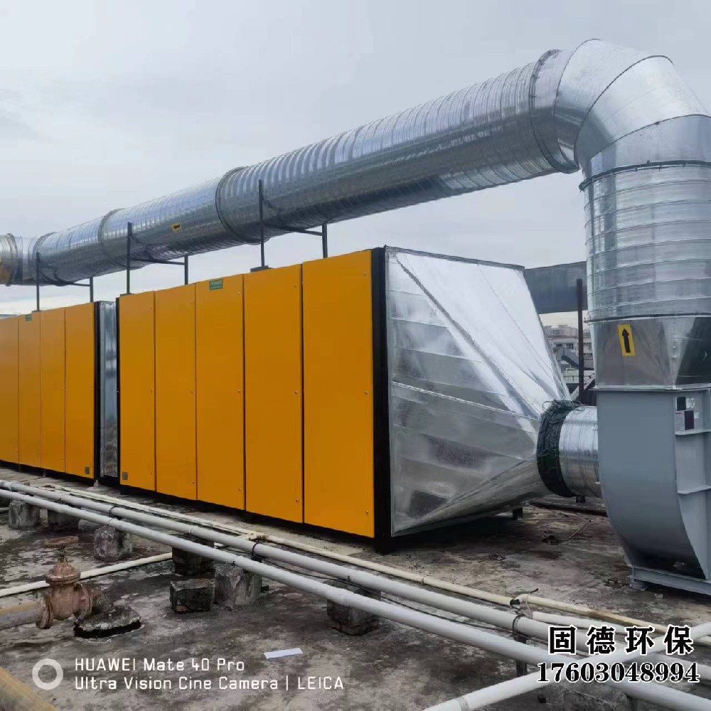 深圳xx臺資公司環(huán)保項目安裝現場